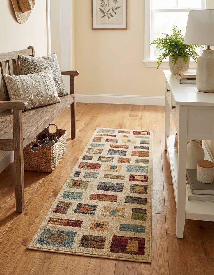 Detail image of  2' x 5'  Washable Casablanca Indoor / Outdoor Runner Rug