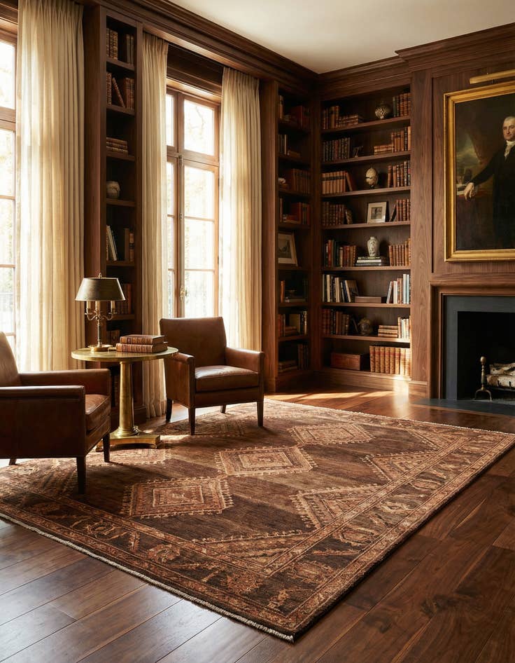 Detail image of 6' 7 x 7' 11 Juma Wool Rug