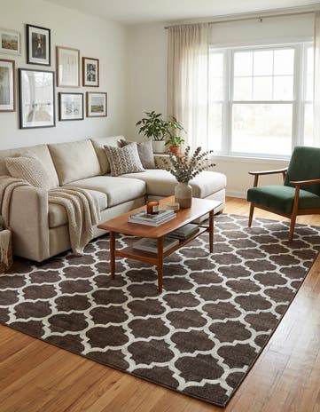 9' x 12' Lattice Rug