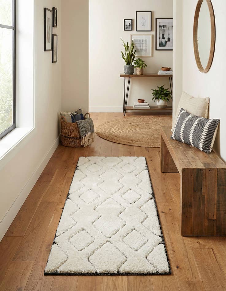 Detail image of  2' x 5' Prismatic Runner Rug