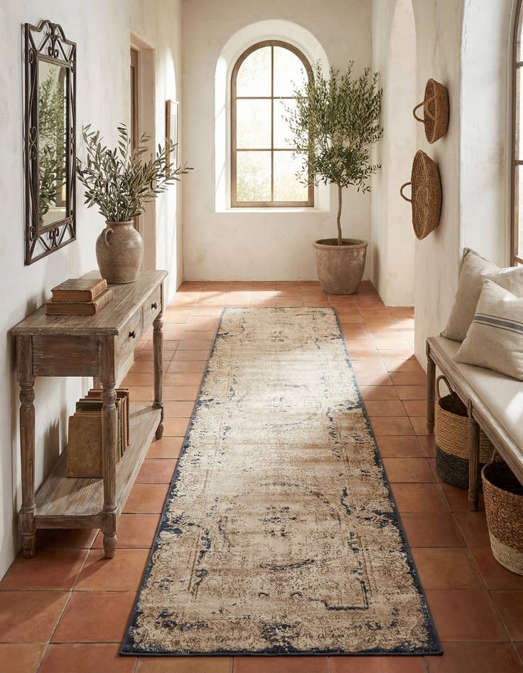 Detail image of 3' x 13' Villa Runner Rug