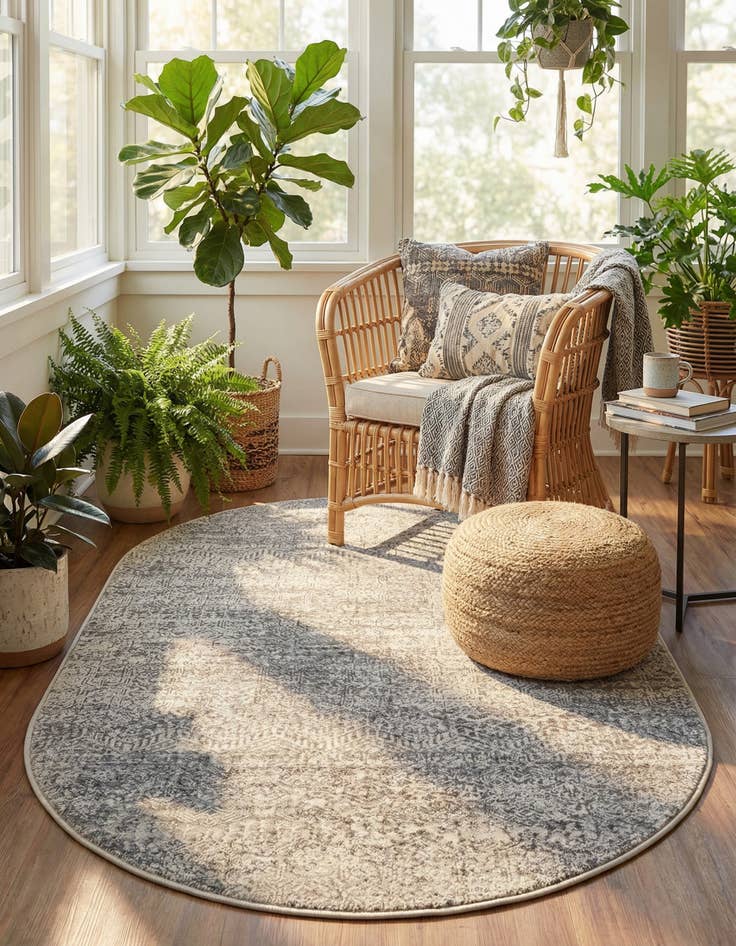 Detail image of 3' 3 x 5' 3 Finsbury Oval Rug