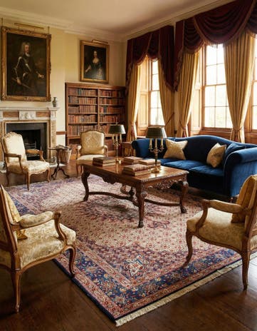 9' 1 x 12' 8 Hand Knotted Mood Persian Wool Rug