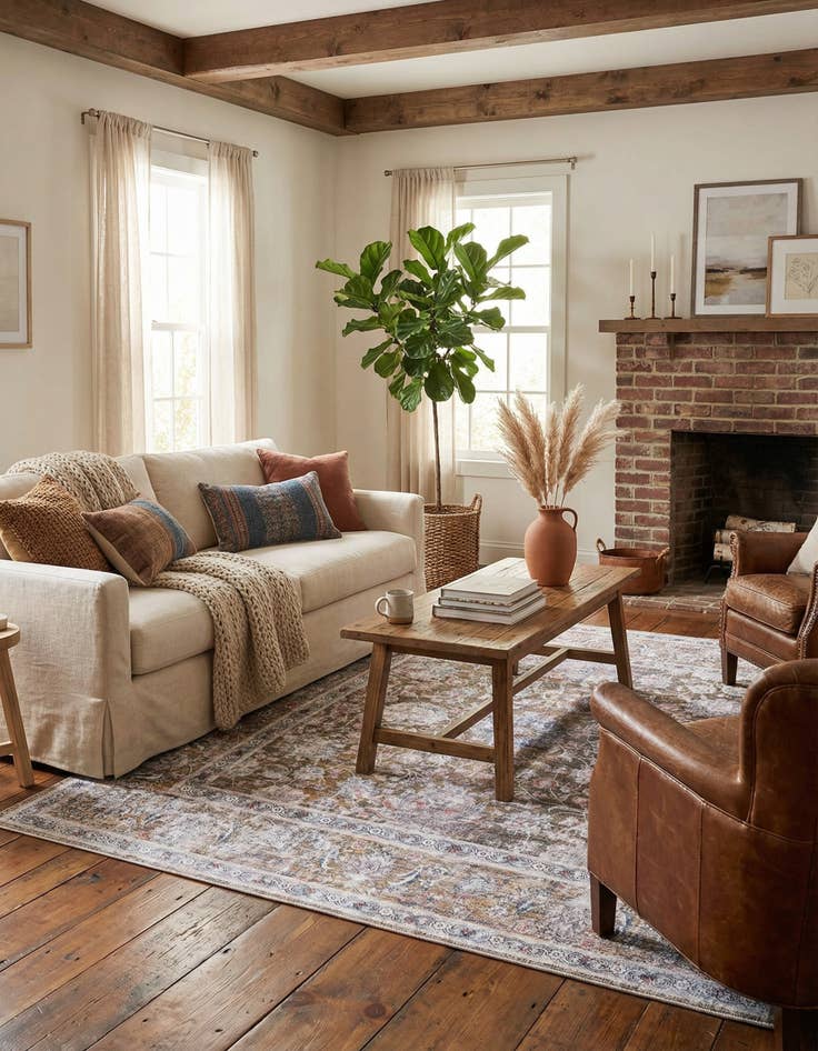 Detail image of  7' 10 x 7' 10 Yara Square Rug