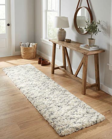  2' 7 x 12' Infinity Shag Runner Rug