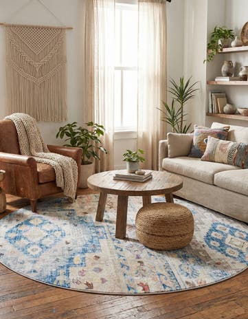 8' x 8' Vega Round Rug