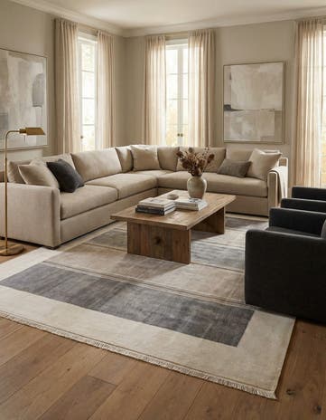 8' 2 x 11' 3 Hand Knotted Darya Wool Rug