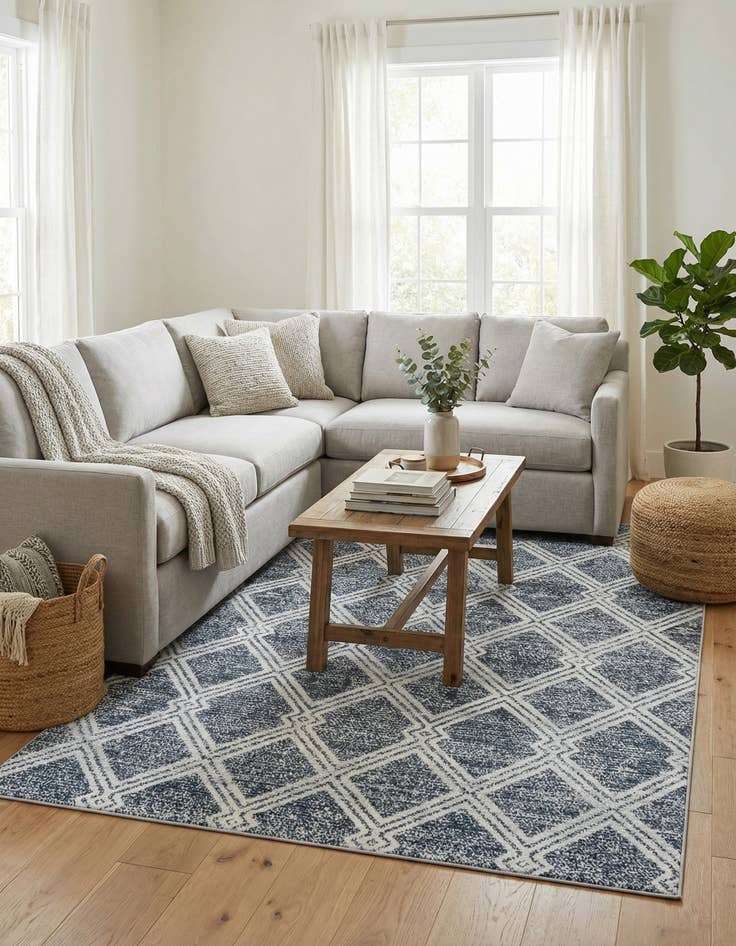 Detail image of 6' x 9' Kamala Washable Rug