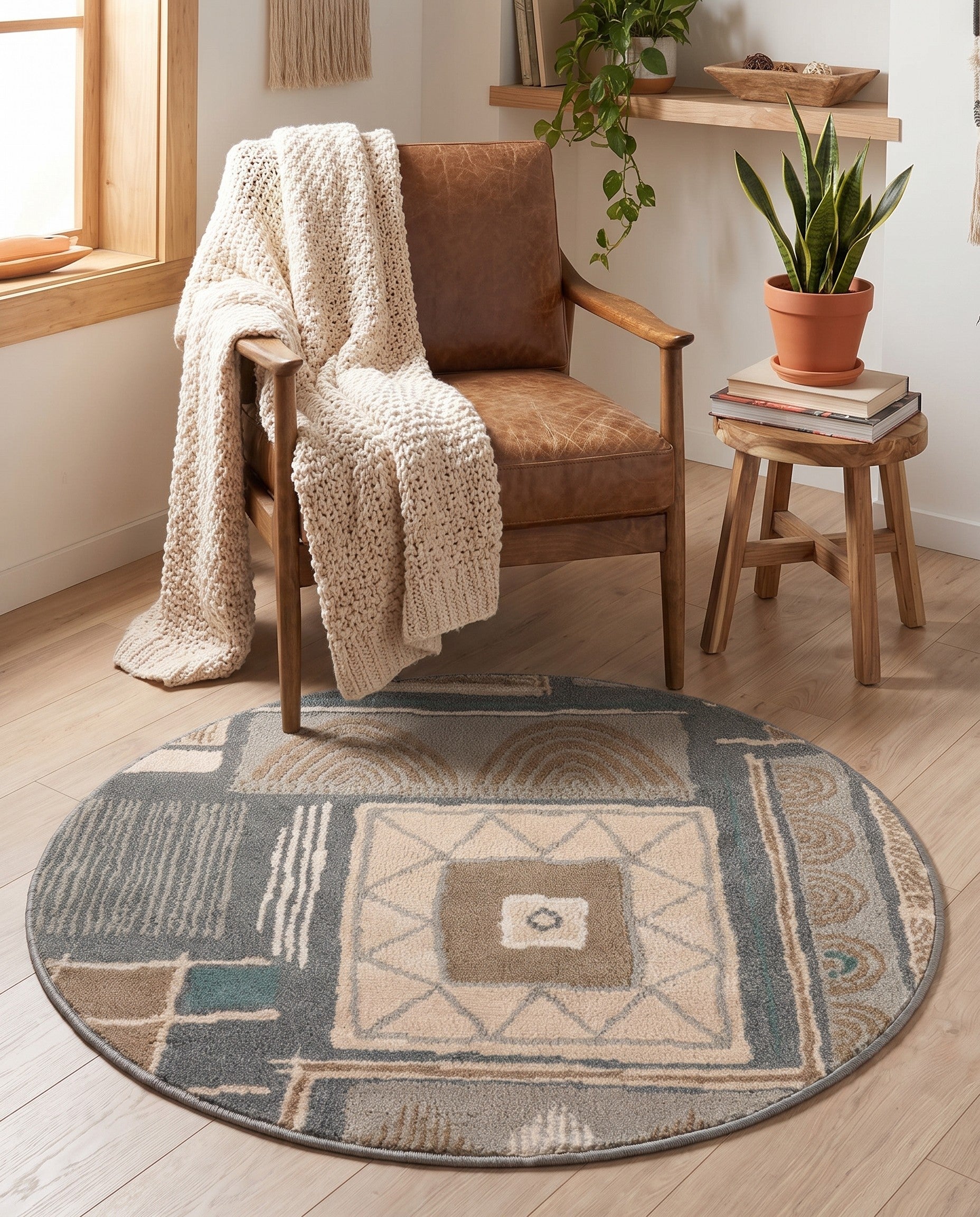 3' x 3' Savannah Round Rug