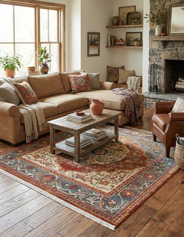 7' x 7' Havana Square Rug