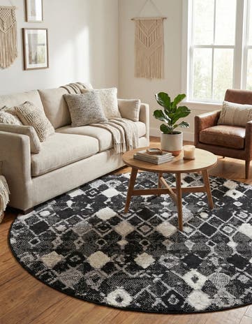 7' x 7' Cherokee Round Rug