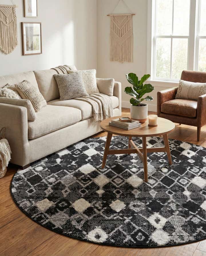 7' x 7' Cherokee Round Rug