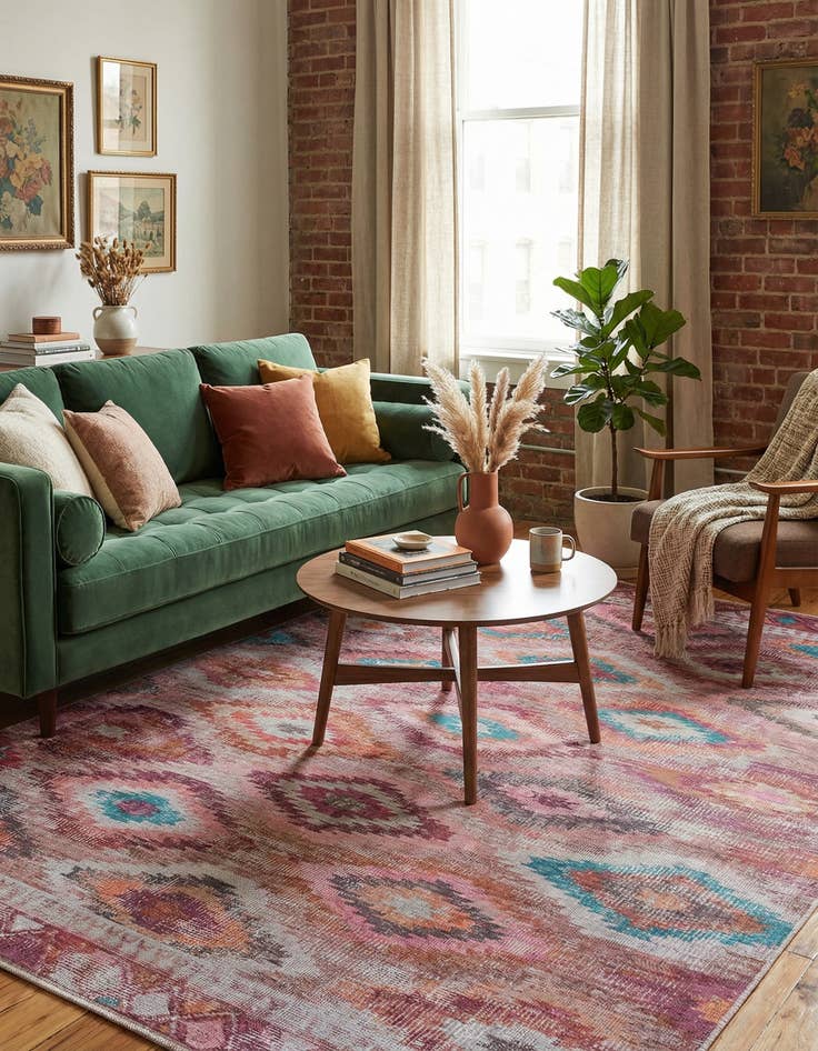 Detail image of 7' 10 x 10'  Washable Sisu Rug