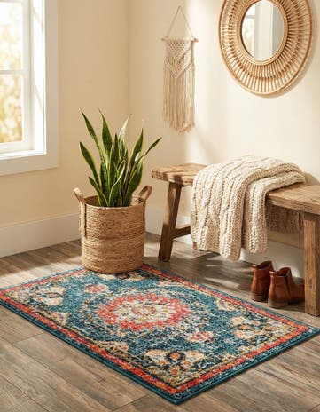 Blue Madeline Rug