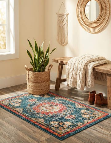 Blue Madeline Rug