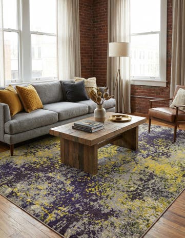 9' x 12' 2 Washable Hyacinth Rug