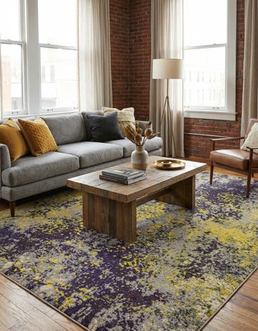 9' x 12' 2 Washable Hyacinth Rug