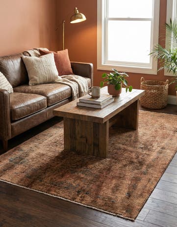 3' 10 x 6' 6 Hand Knotted Ultra Vintage Persian Wool Rug