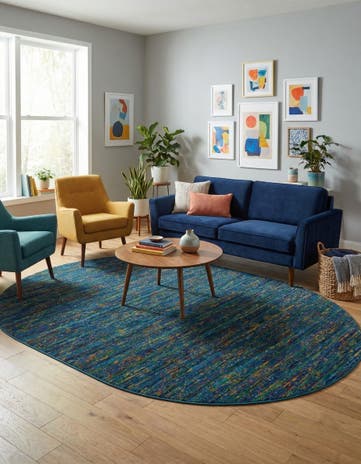 7' 10 x 10' Calypso Oval Rug