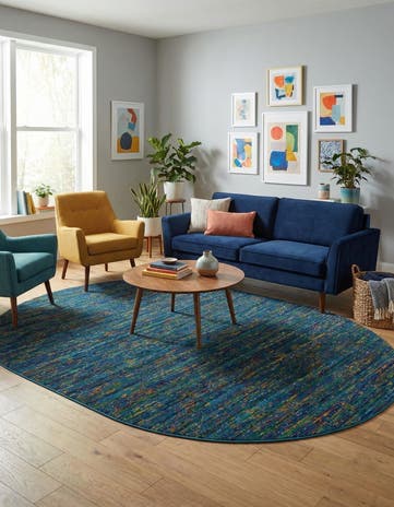 7' 10 x 10' Calypso Oval Rug