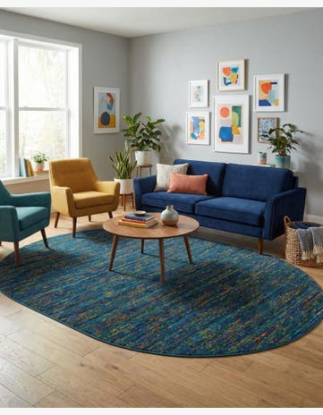 7' 10 x 10' Calypso Oval Rug