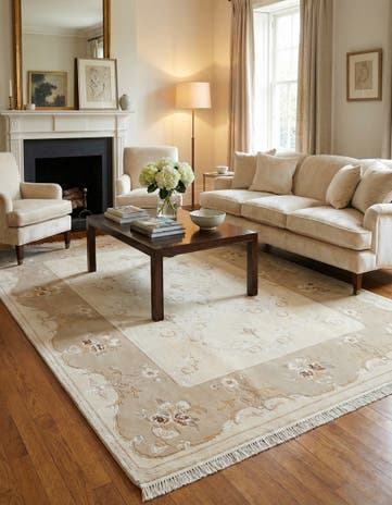 5' 7 x 7' 10 Hand Knotted Darya Rug