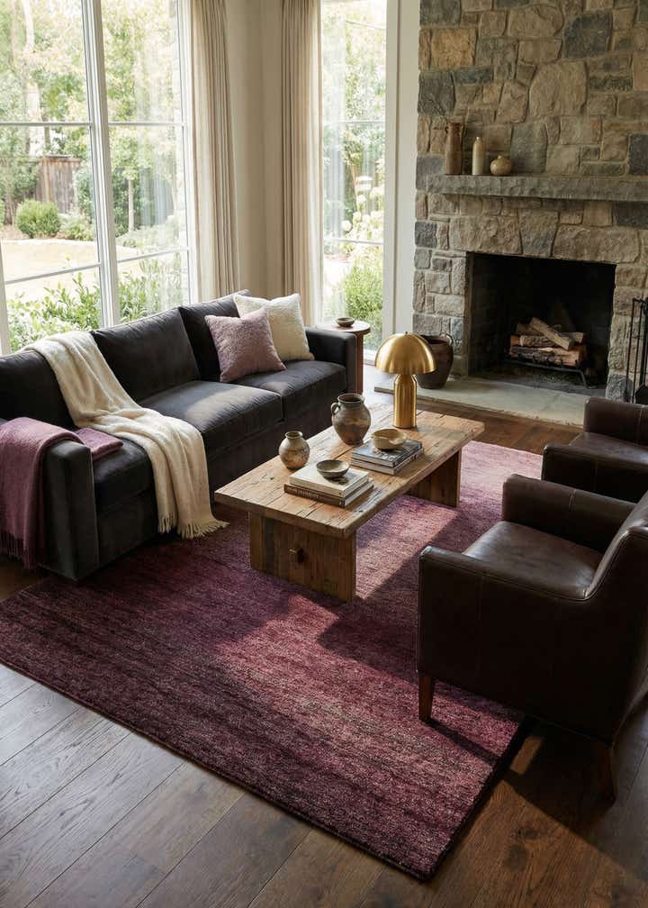 5' 8 x 7' 11 Hand Knotted Kashkuli Gabbeh Wool Rug