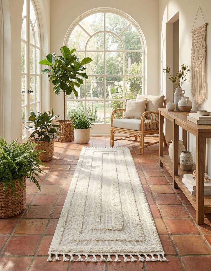 Detail image of  2' 7 x 12' Boho Runner Rug