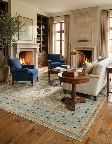 5' 9 x 8' 7 Mamluk Rug