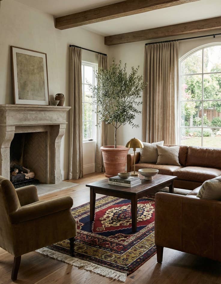 Detail image of 4' x 6' 6  Hand Knotted Anatolian Wool Rug