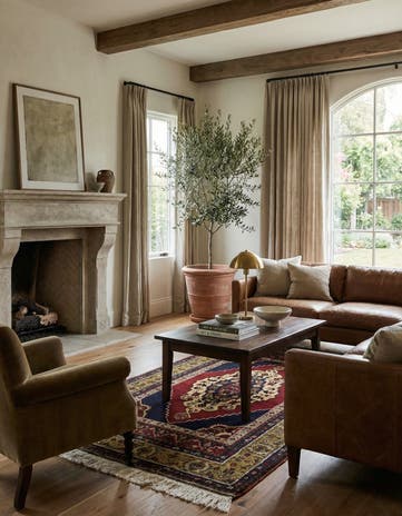 4' x 6' 6 Hand Knotted Anatolian Wool Rug