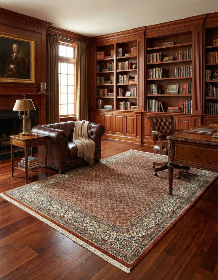 Detail image of  6' 7 x 9' 10 Mood Wool Rug