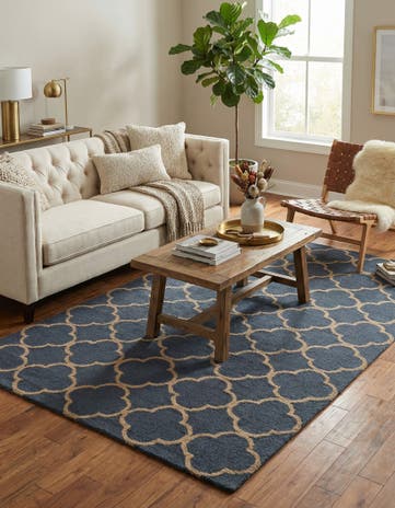 5' x 8' Luna Wool Rug