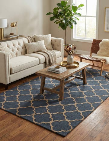 5' x 8' Luna Wool Rug