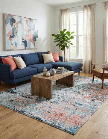 9' x 12' 2 Leipzig Rug