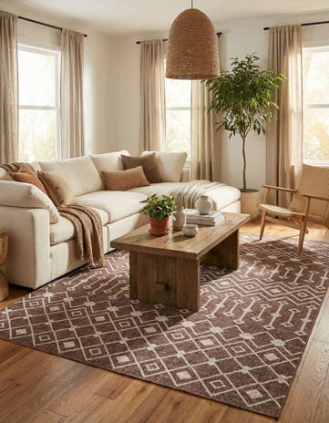 10' x 13' Eco Trellis Rug