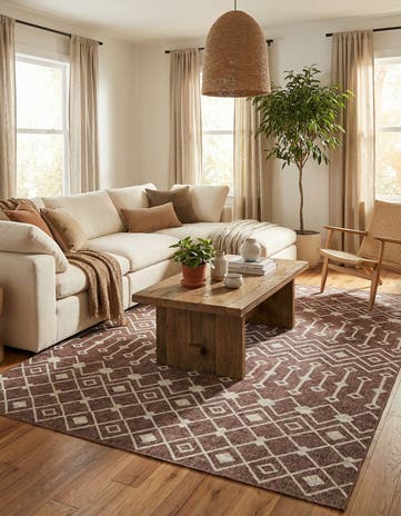 10' x 13' Eco Trellis Rug