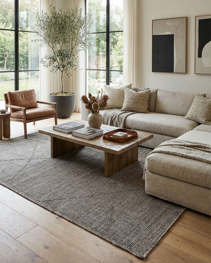 8' 10 x 12' 1 Hand Knotted Moroccan Wool Rug
