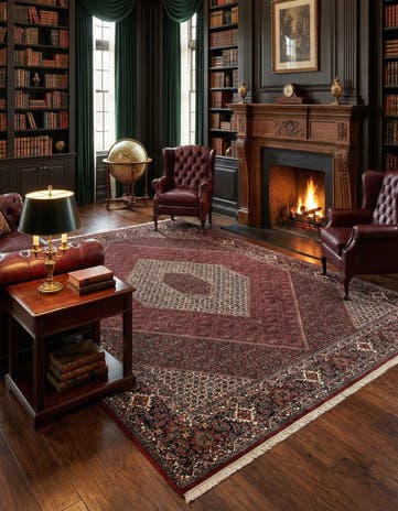 8' 4 x 11' 3 Bidjar Wool Rug