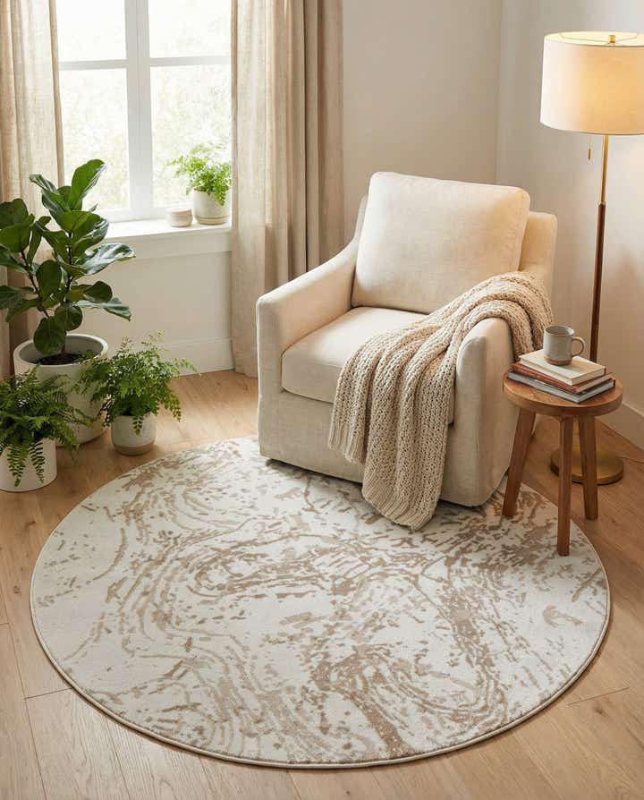 5' 3 x 5' 3 Laguna Round Rug