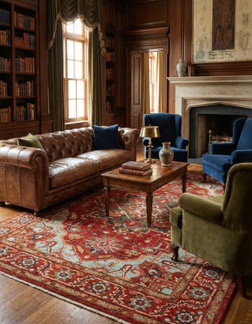 5' 10 x 8' 1 Hand Knotted Ariana Ziegler Rug
