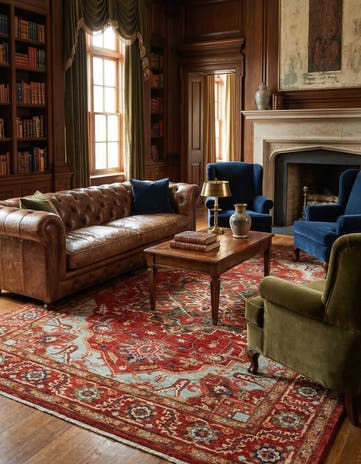 5' 10 x 8' 1 Hand Knotted Ariana Ziegler Rug