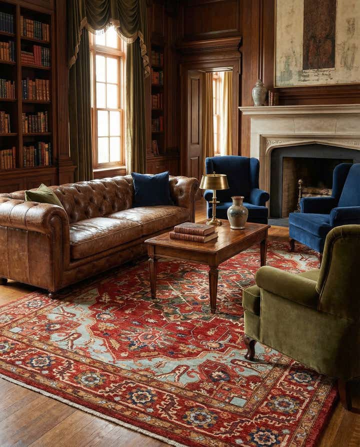 5' 10 x 8' 1 Hand Knotted Ariana Ziegler Rug