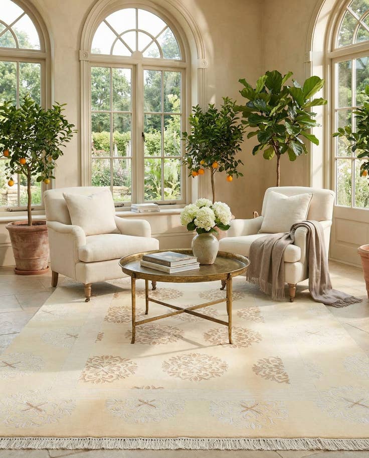 Detail image of 5' 7 x 8' Darya Rug