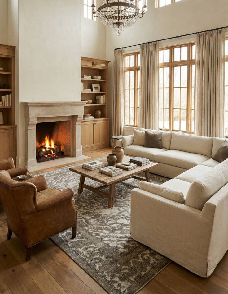 Detail image of 9' 6 x 12' 9  Hand Knotted Ultra Vintage Persian Wool Rug