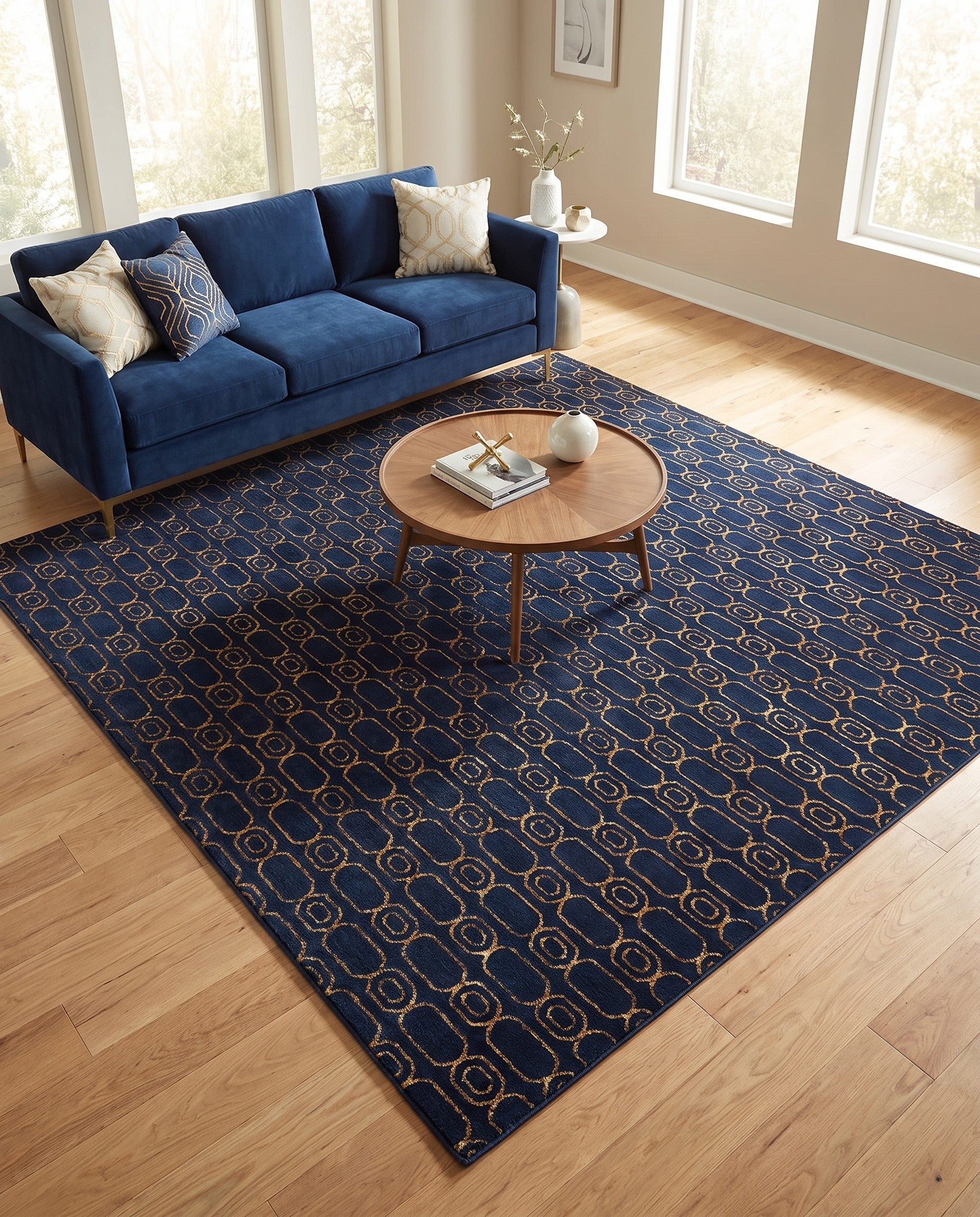 10' x 10' Vogue Geo Square Rug