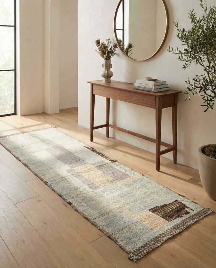 3' 2 x 9' 10 Hand Knotted Beni Marok Rug