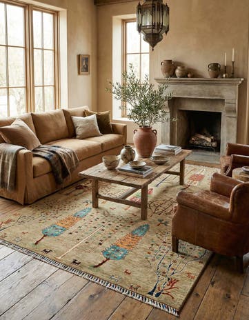 5' 10 x 8' Ariana Wool Rug