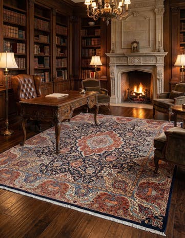 9' 8 x 13' 1 Kashmar Wool Rug