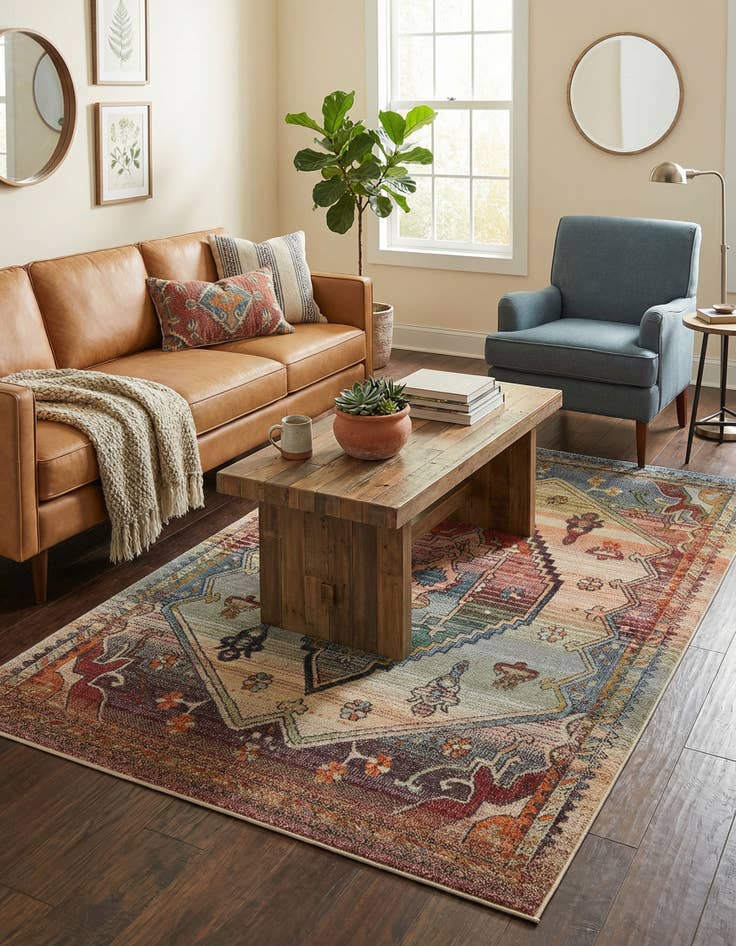 Detail image of 5' x 8' Isabella Rug